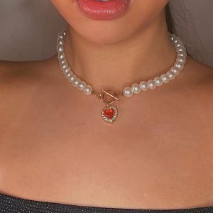 Trendy Multilayered Butterfly Pearl Necklace For Women Sun Star Gold Pearl Choker Necklaces Fashion Jewelry