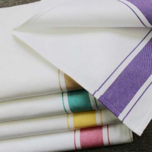 6pcs/lot Pure Cotton Thicken Scouring Cloth Absorbent Glass Cup Cleaning Cloth Kitchen Table red wine cup Cloths