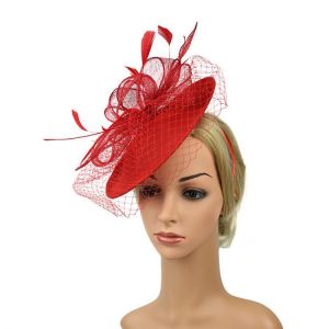 Womens Felt Hat Wedding Bridal Hats and Fascinators/headpiece/party Hat/corsage Elegant Black Bridcage Party Hair Accessories