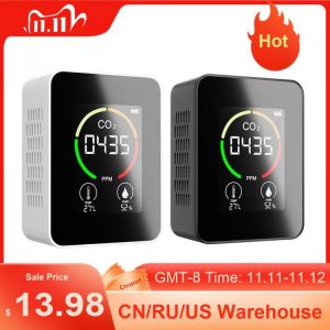 Air Monitor CO2 Carbon Dioxide Detector Greenhouse Warehouse Air Quality Temperature Humidity Monitor Fast Measurement Meter