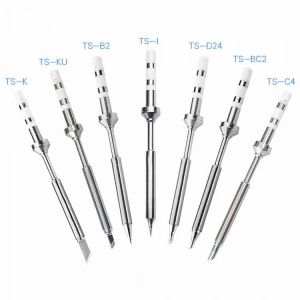 Original Replacement Solder Tip For TS100 Smart Digital LCD Electric Soldering Iron TS-B2 TS-BC2 TS-C4 TS-KU TS-I  7 types Tips