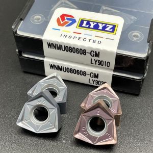 Good Quality WNMU080608 GM Face Milling Inserts Mill Tungsten Carbide Cutter Plate Lathe Turning Tool Aluminum Steel