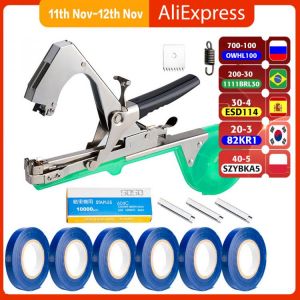 Garden Tools Garter Plants Branch Hand Tying Binding Machine Minced Vegetable Tapetool Tapener Tapes Home