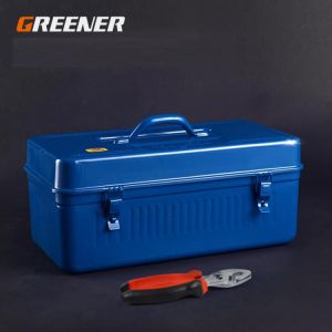Tool Box Professional Suitcase Waterproof Empty Organizer Home Iron Large Metal Storage Multi-purpose Carry-on Portable Toolbox