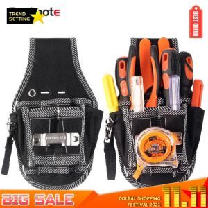 Multifunction Oxford Cloth Toolkit Electrician Instrument Hardware Storage Pouch DIY Waist Belt Tool Bag