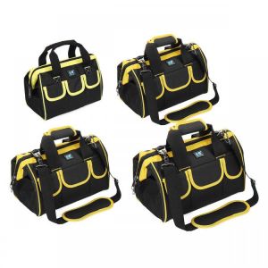 12"15"17"19" Large Tool Bag Waterproof Electrician Storage Organizer Bag Handheld Portable Woodworking Oxford 
