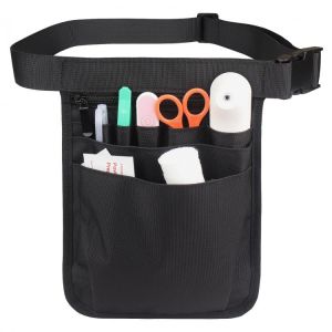 WESSLECO Upgraded Version Fanny Pack Nurse Belt Organizer Tool Waist Bag Nurse Tool Bag Shoulder Pouch for Medica Scissors Care