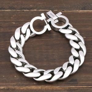 15mm 102g-125g heavy Real 925 Sterling Silver men women lovers' Punk Rock classic Link chain bangle Bracelet jewelry gift A44