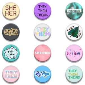 Rainbow Badge Lapel Heart LGBT Design Metal Cute Pins Nonbinary Genderfluid Gay Brooch Love and Peace Jewelry Bisexual Pansexual