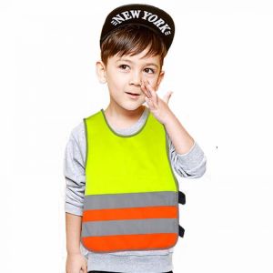 High Visibility Children Safety Reflective Vest Kindergarten Reflecting Vest Outdoor Safety Road Traffic Warning For Child Kids