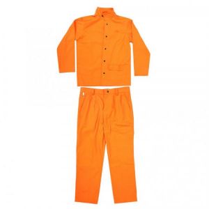 Wear-resisting Fireproof Retardant Welding Protective Clothing Two-Piece Set Safety Welder Work Protection Safety Work Clothing