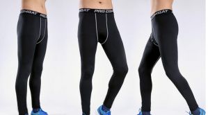 Sports Pro Men Running Tights Fitnes Long Sweatpants Bodybuilding Combat Quick Dry Gym Running training Leggings Trousers