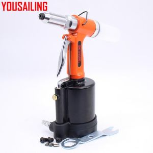 YOUSAILING Heavy Duty Air Riveter 3.2, 4.0, 4.8mm, 6.4mm Pneumatic Rivets Gun Air Riveter Gun Strong Riveter 6.4mm