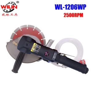 7" Hand-Held Pneumatic Water Feed Cutting Tool for stone metal tile air Cutter wet stone marble granite Saw