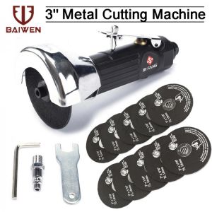 20000rpm Pneumatic Metal Cutting Machine Cut Off Grinders 3 inch Straight Air Cutter Cutting Tools For Metal Working