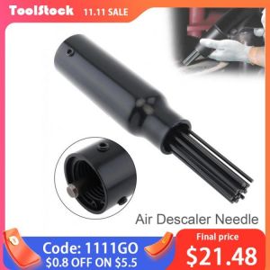 Black Pneumatic Needle Bundle Deruster Head Pneumatic Tool with 19 Needle for Rust and Welding Slag Removal