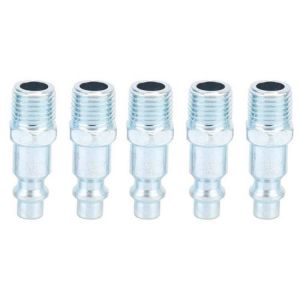 5Pcs Pneumatic Tool Connector American Style Plug Industrial Air Fitting Compressor Accessories Sandblast Gun