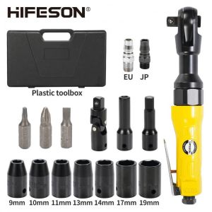 1/2" Pneumatic Air Ratchet Wrench Adjust Torque Spanner Wrenchs lever For Car Bicycle Repair Tools Accessories