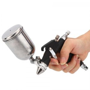 Pneumatic Paint Sprayer 0.5mm Pot Caliber High Atomization K-3 Spray Tool for Industrial Shipping Woodwork High Atomization Low