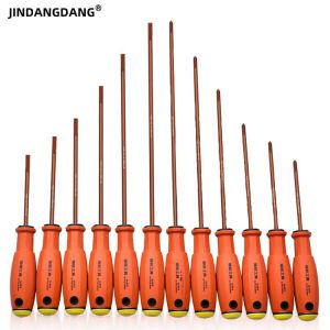 S2 Steel Screwdriver With Magnetic Cross Slotted Screwdriver Insulated Handle Electrician Household Repair Hand Tool