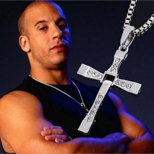 DALARAN Fashion Movie Jewelry New Male Necklaces & Pendants The Fast And The Furious Toretto Men Classic Pendant Necklace 2019