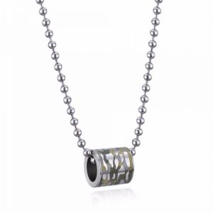 Soul Men Military Necklace Pendant 316L Stainless Steel Male Camo Jewelry Punk Cool Style with Free Ball Chain