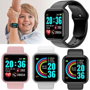 Wristwatch Fitness Y68 Color Screen Smart Sport Bracelet Activity Running Tracker Heart Rate For Children Men Women Watch Hours