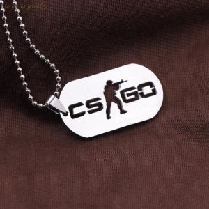 Game CS GO Link Necklace for Men CounterStrike CSGO Weapon Pendant Necklaces Male Woman Jewelry Accessories Collier Homme Amulet