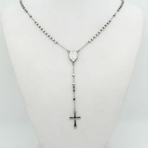 Hot Sale New Classic Collares Mujer Collier Male Cross Pendant Necklace, Necklace Charm Steel Chain Beckham Fashion Jewelry