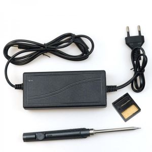 SH72 65W Mini Electric Soldering Iron Adjustable Temperature Portable Solder Welding Station with 24V Power Supply 220-400 ℃