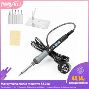 Handskit 90W Soldering Iron LED Digital Display Adjustment And Repair 110V Electric Solder Iron 220V Portable Tin Welding Tools