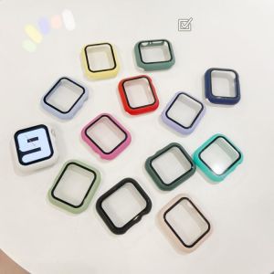 Screen Protector Case for Apple WatchSeries 6 SE 5 4 3 44mm 40mm iwatch 42mm 38mm tempered glass+cover Apple watch Accessories