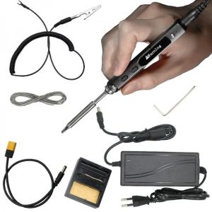 TS100 MINI OLED 65W Digital Electric Portable Smart Soldering station Kit with TS Original Replacement Iron Tip DC Power Supply