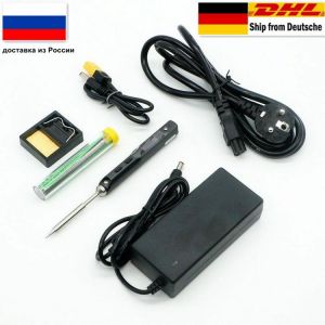 TS100 65W with Solder Tips Mini Digital Soldering Iron Kit Digital LCD Programable Display Adjustable Temperature