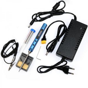 SQ001 STM32 Mini Smart portable 65W soldering station electric soldering iron weldding tool with TS iron tip no-original TS100