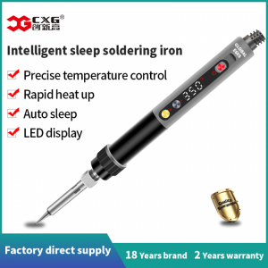 CXG E60S Intelligent Sleep Digital Display Thermostat Electric Soldering Iron Welding Solder iron rework station accessories