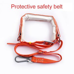 1 / 2Pcs Electrician Safety Belt CE Certification High-Altitude Construction Safety Belt Tree Climbing Safety Belt
