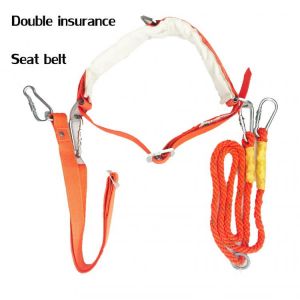 Electrician Protective Safety Belt, Double Insurance Safety Belt, Safety Belt For High-Altitude Work On Site