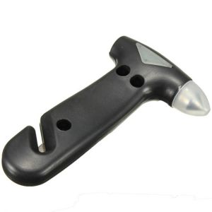 2 in 1 Multifunction Hard Car Window Seat Safety Security AUTO Emergency Escape Life-Saving Hammer Belt Cutter Tool