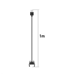 1m USB Charging Cable Cord Charger Clip Wire For Oppo Band Smart Bracelet  AMOLED Screen Smartband Fitness Traker