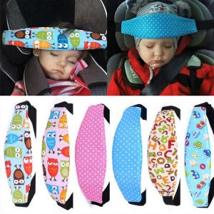 Baby Car Safety Seat Sleep Positioner Infants And Toddler Head Support Pram Kids Adjustable Fastening Belt Cotton Safety Harness