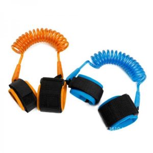 1.5m Adjustable Children Kids Safety Anti-lost Wrist Link Band Bracelet Wristband Secure For Baby Harness Strap Rope Leash