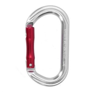 emniyet kemeri rescate O‑Ring Carabiner Climbing Hiking Bearing Hook Straight Lock Quick Hanging Outdoor Supplies safety