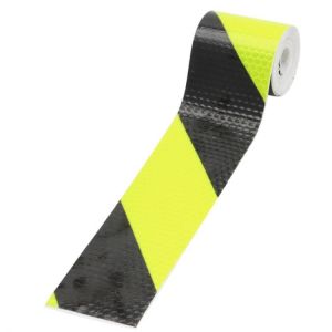 2"X118" Reflective Safety Tape Warning Adhesive Engineering Marking Tape Sticker