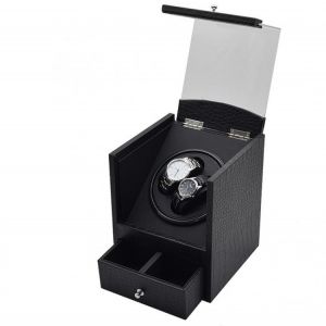 Automatic Watch Winders Box Rotator Double Watchwinder Winding Watch Cabinet Organizer Luxury Wood Mute Storage Display Boxes