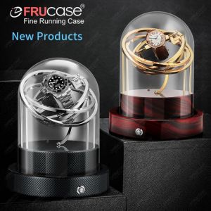 FRUCASE Watch Winder for Automatic Watches Watch Jewellery Box Collector Storage Case