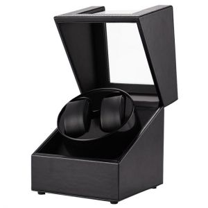 Series Connection Automatic Watch Winder Box Accessories Holder Display Mechanical Double Watches Storing Box USB Charging