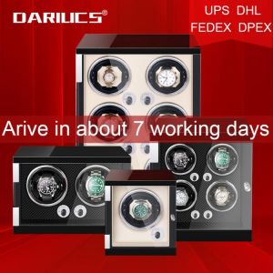 Automatic Watch Winder Box Uhrenbeweger Mechanical Display 1/2/4/6 Slots Male watch Automatic