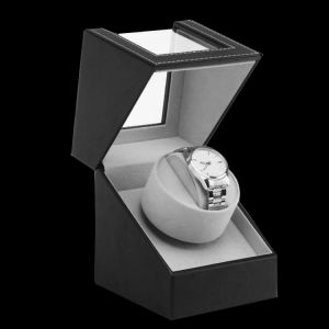 EU/US/AU/ Plug Automatic Mechanical Watch Winding Box Motor Shaker Watch Winder Holder Display Jewelry Storage Organizer New