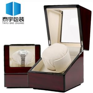 [Newly Upgraded] FRUCASE PU Watch Winder for automatic watches watch box